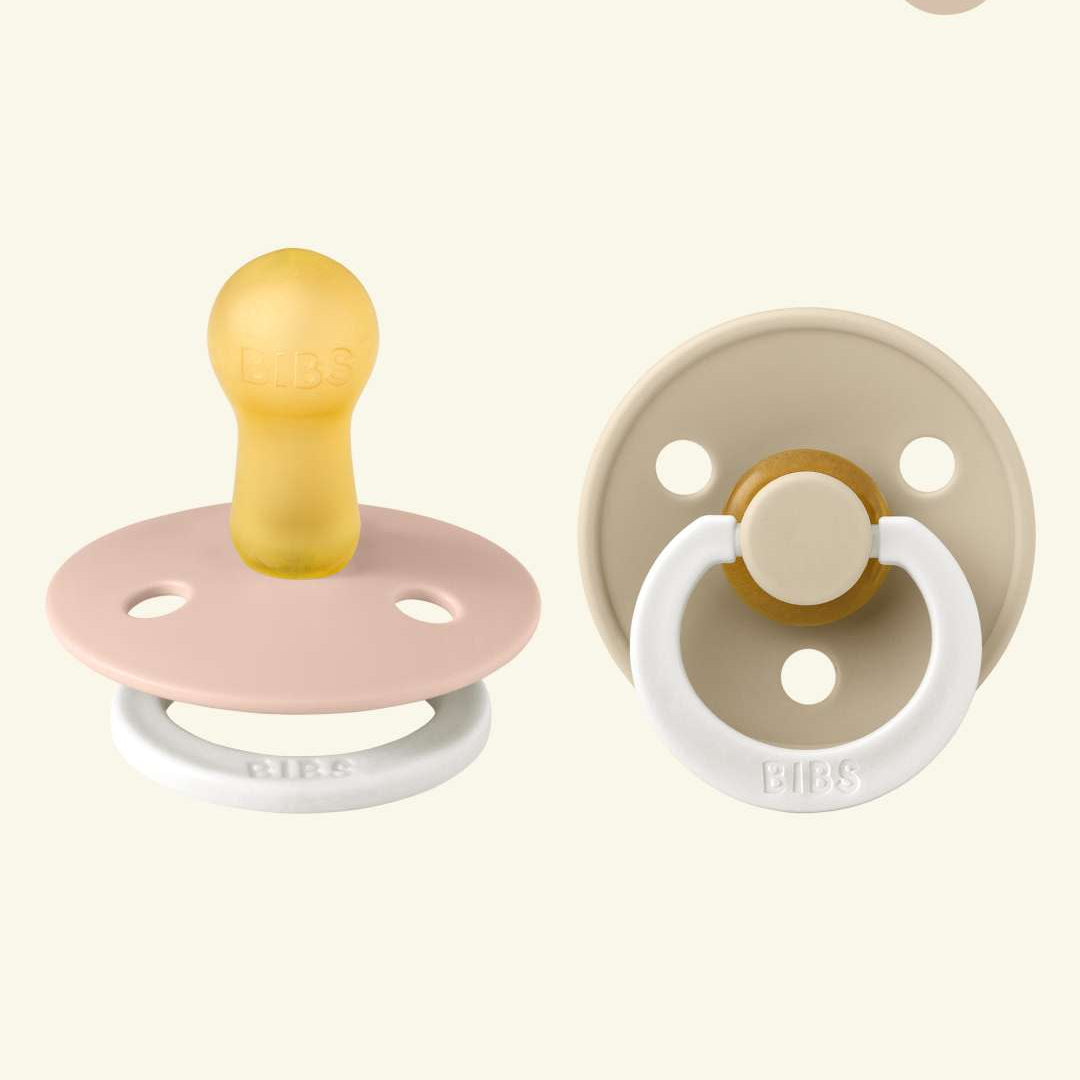BIBS Colour Round Night pacifiers, BIBS Colour Round helendavad öölutid