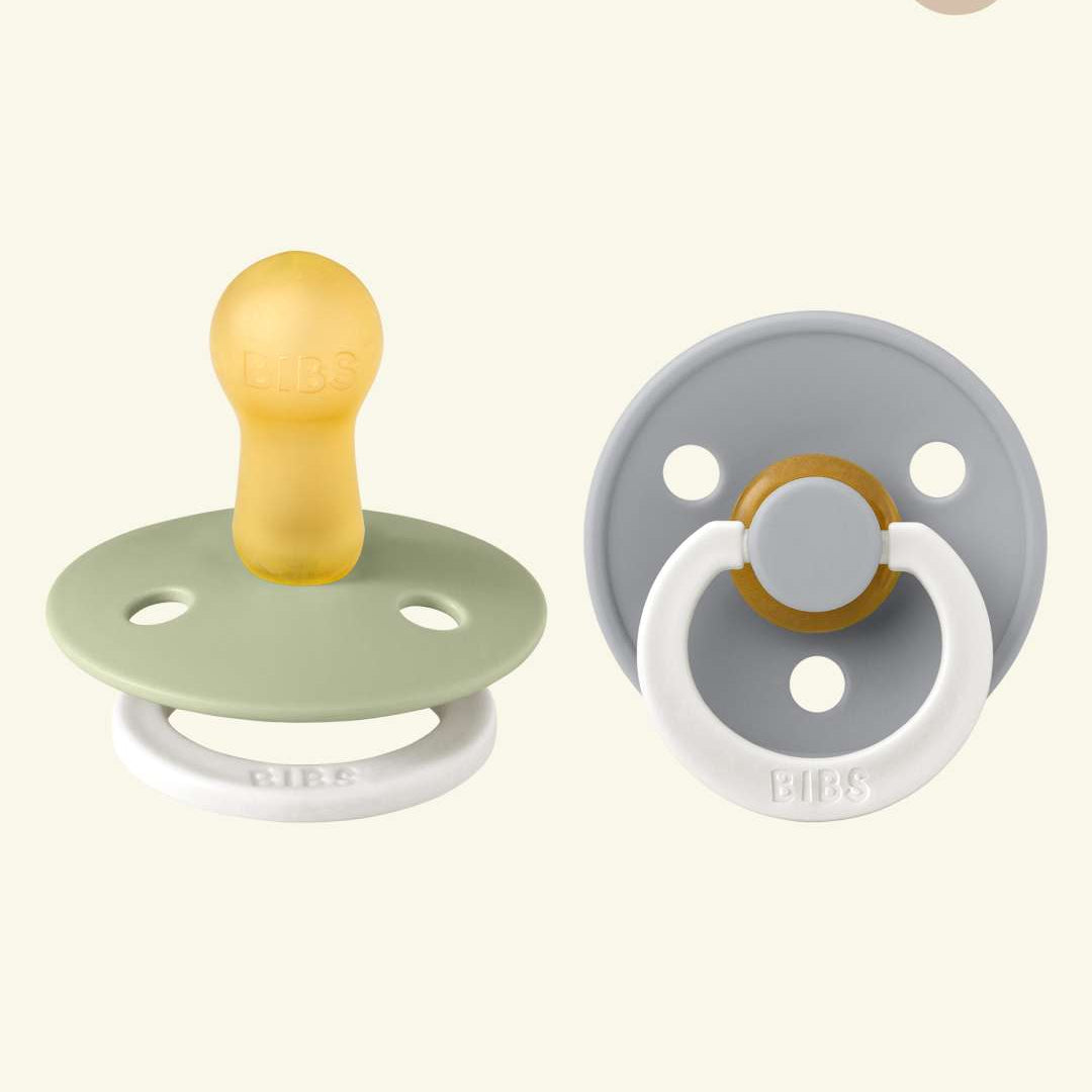 BIBS Colour Round Night pacifiers, BIBS Colour Round helendavad öölutid