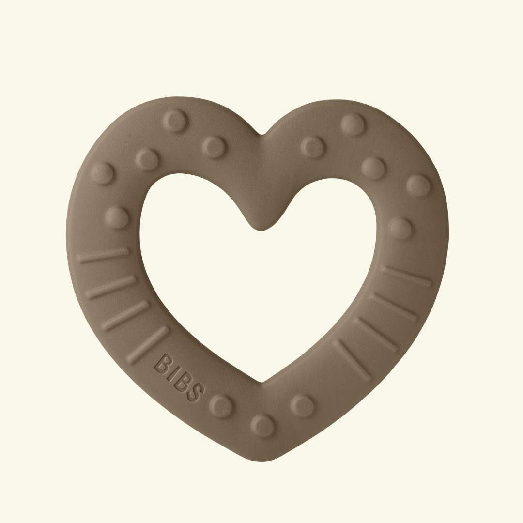 BIBS Baby Bitie Teether heart, BIBS Baby Bitie närimisrõngas süda