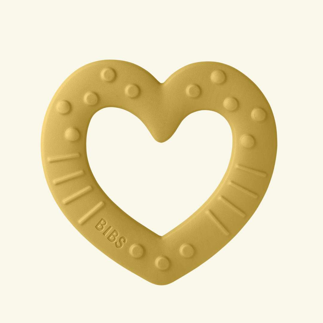 BIBS Baby Bitie Teether heart, BIBS Baby Bitie närimisrõngas süda
