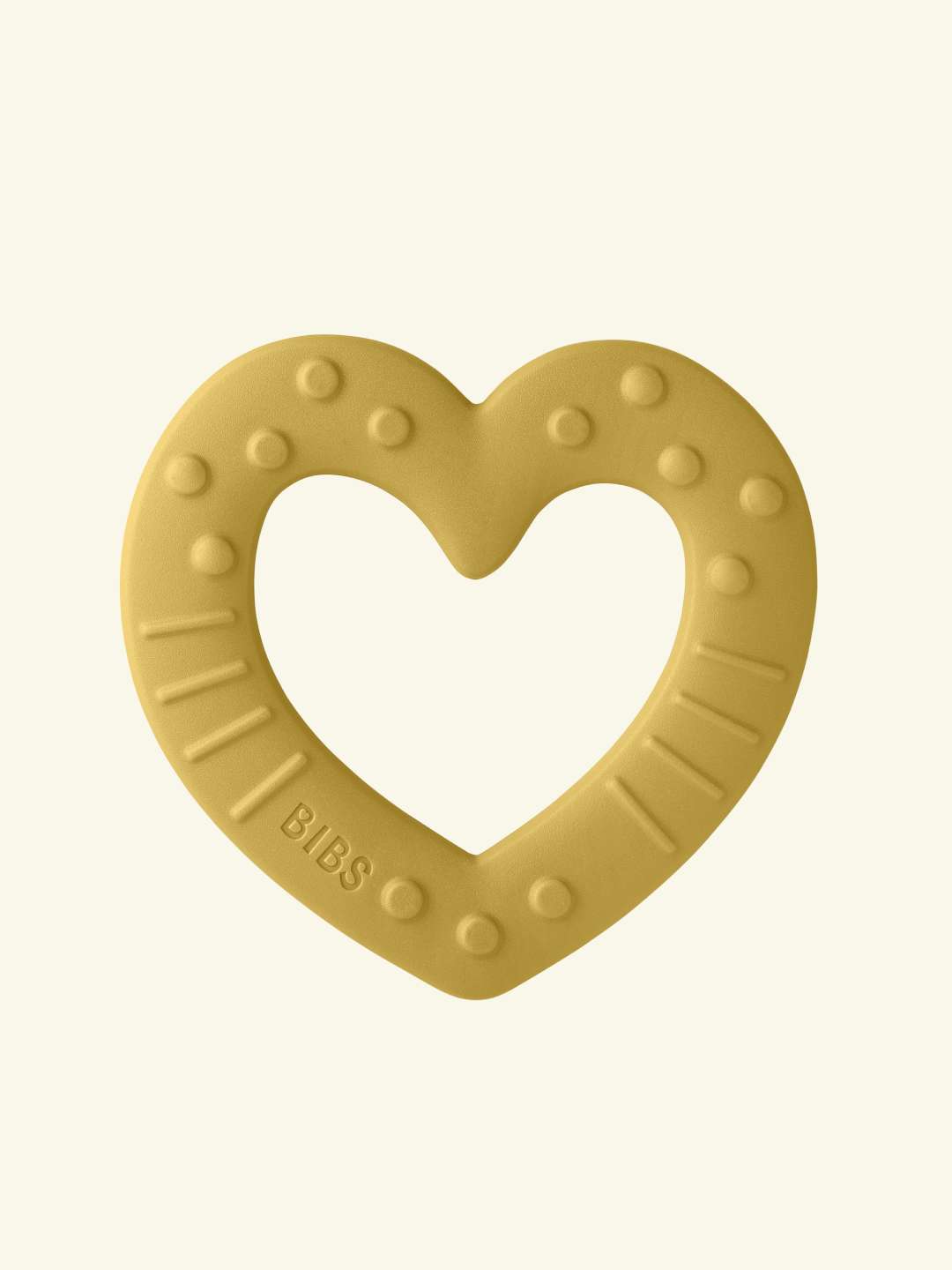 BIBS Baby Bitie Teether heart, BIBS Baby Bitie närimisrõngas süda