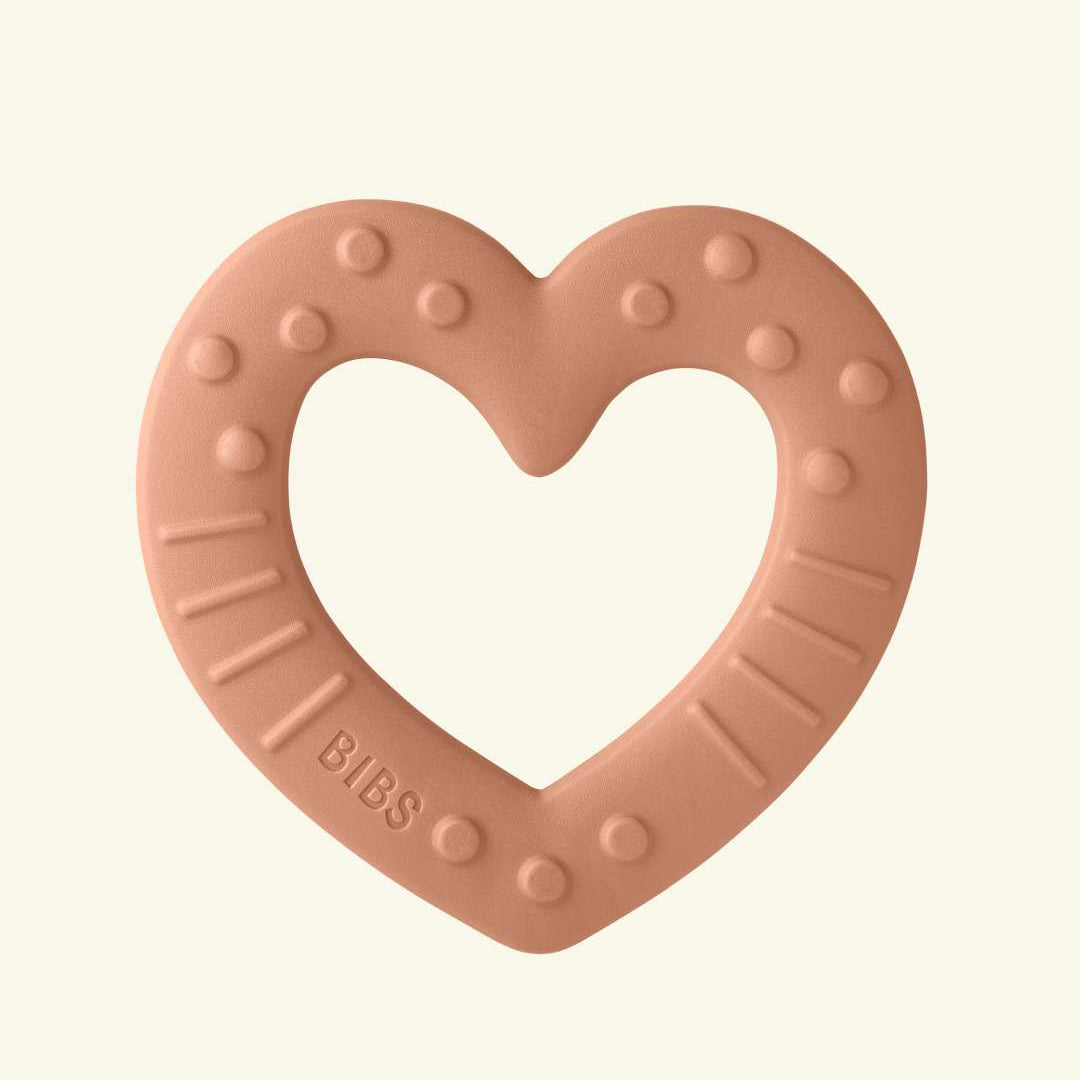 BIBS Baby Bitie Teether heart, BIBS Baby Bitie närimisrõngas süda