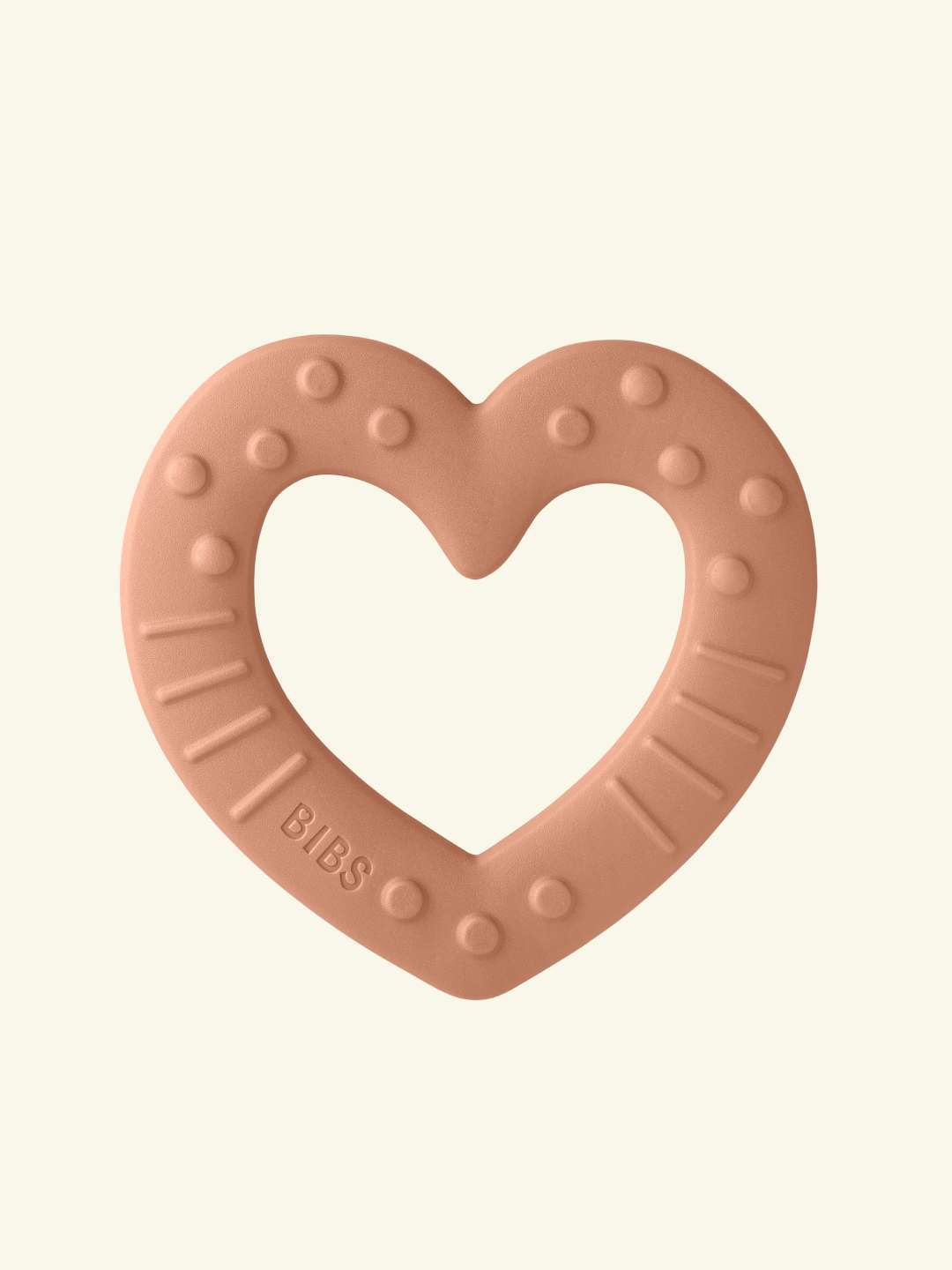 BIBS Baby Bitie Teether heart, BIBS Baby Bitie närimisrõngas süda
