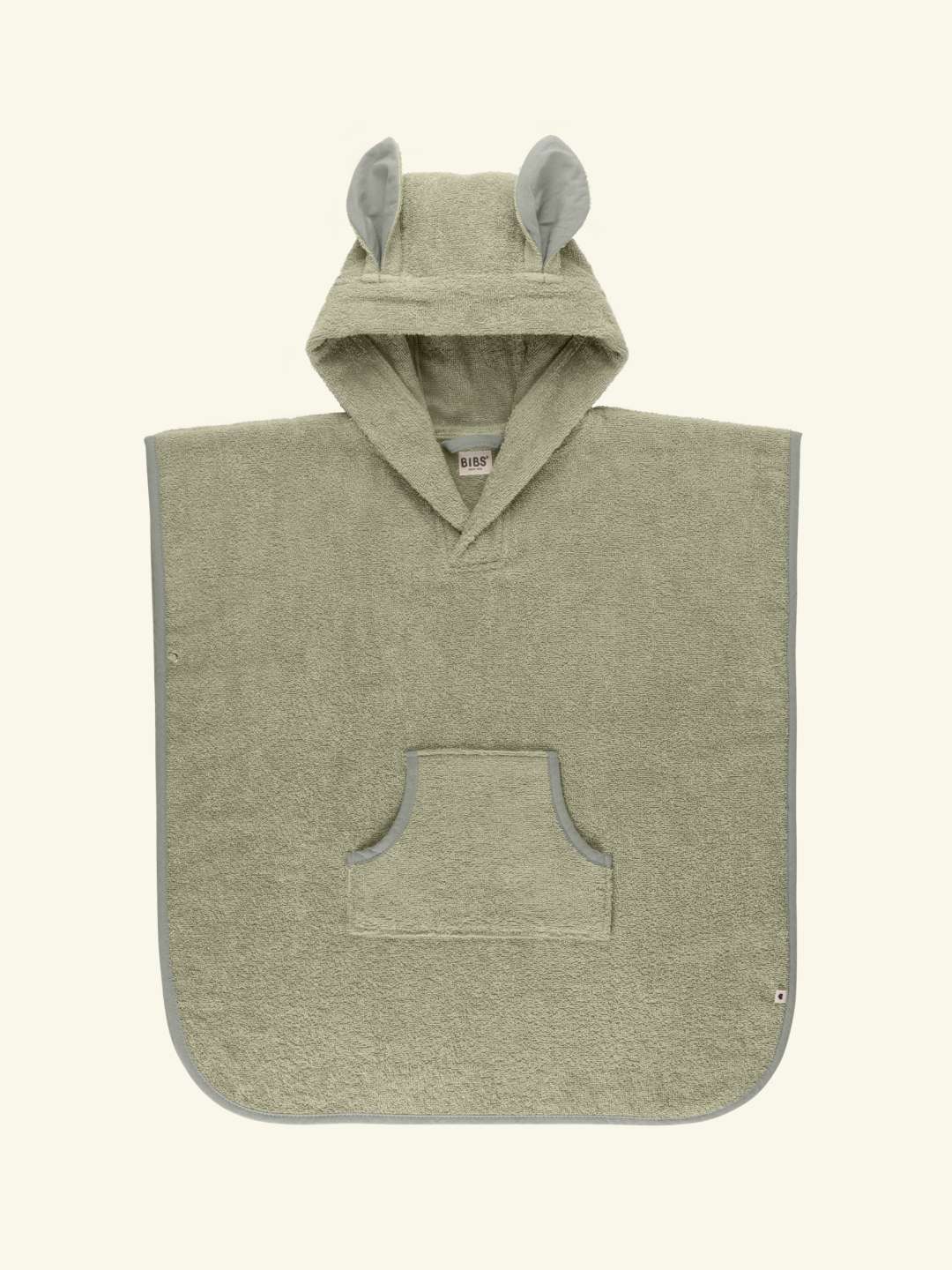 BIBS Kangaroo Poncho - Toddler, BIBS Kangaroo kapuutsiga vannipontšo väikelapsele