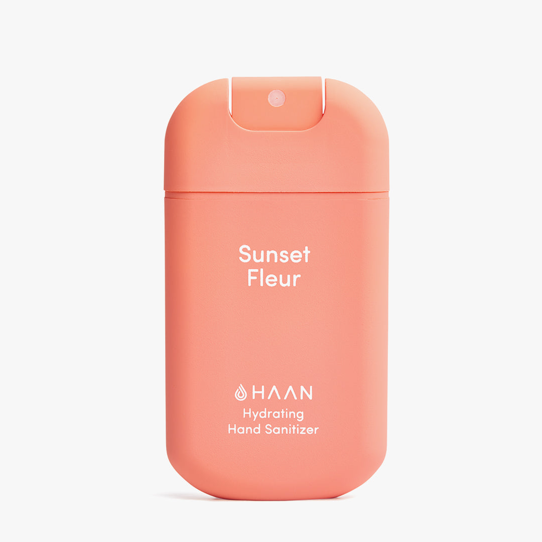 Haan Pocket Hand Sanitizer, Haan Pocket käte desinfitseerija, Sunset Fleur