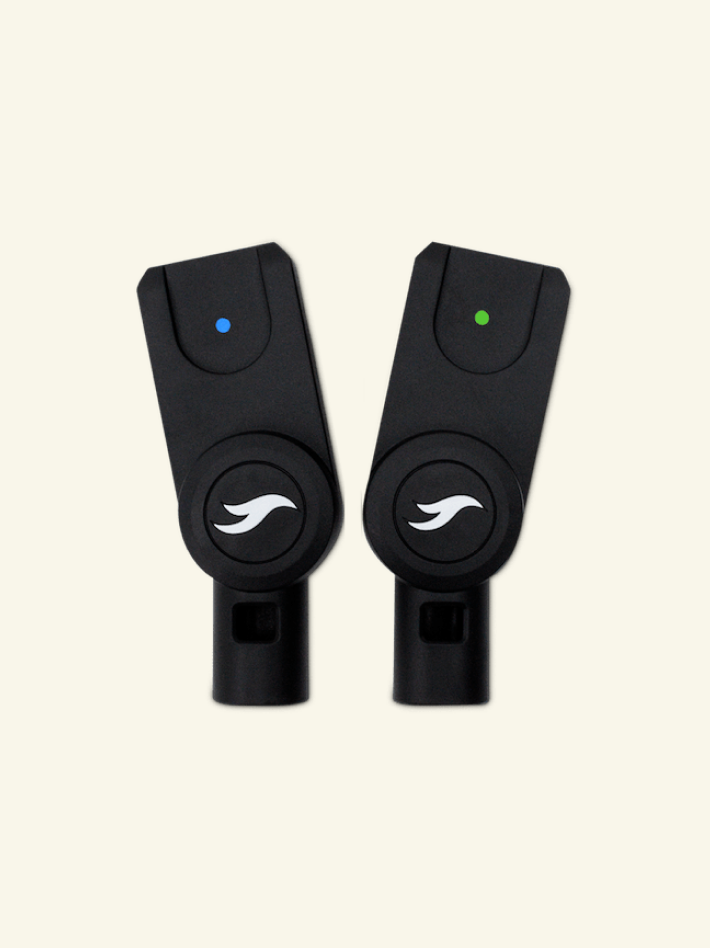 The Jiffle Wagon car seat adapters, The Jiffle Wagon turvahälli adapterid