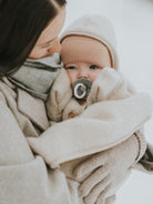 Babyluv Studio Merino Wool Baby Blanket, Babyluv Studio meriinovillane beebitekk