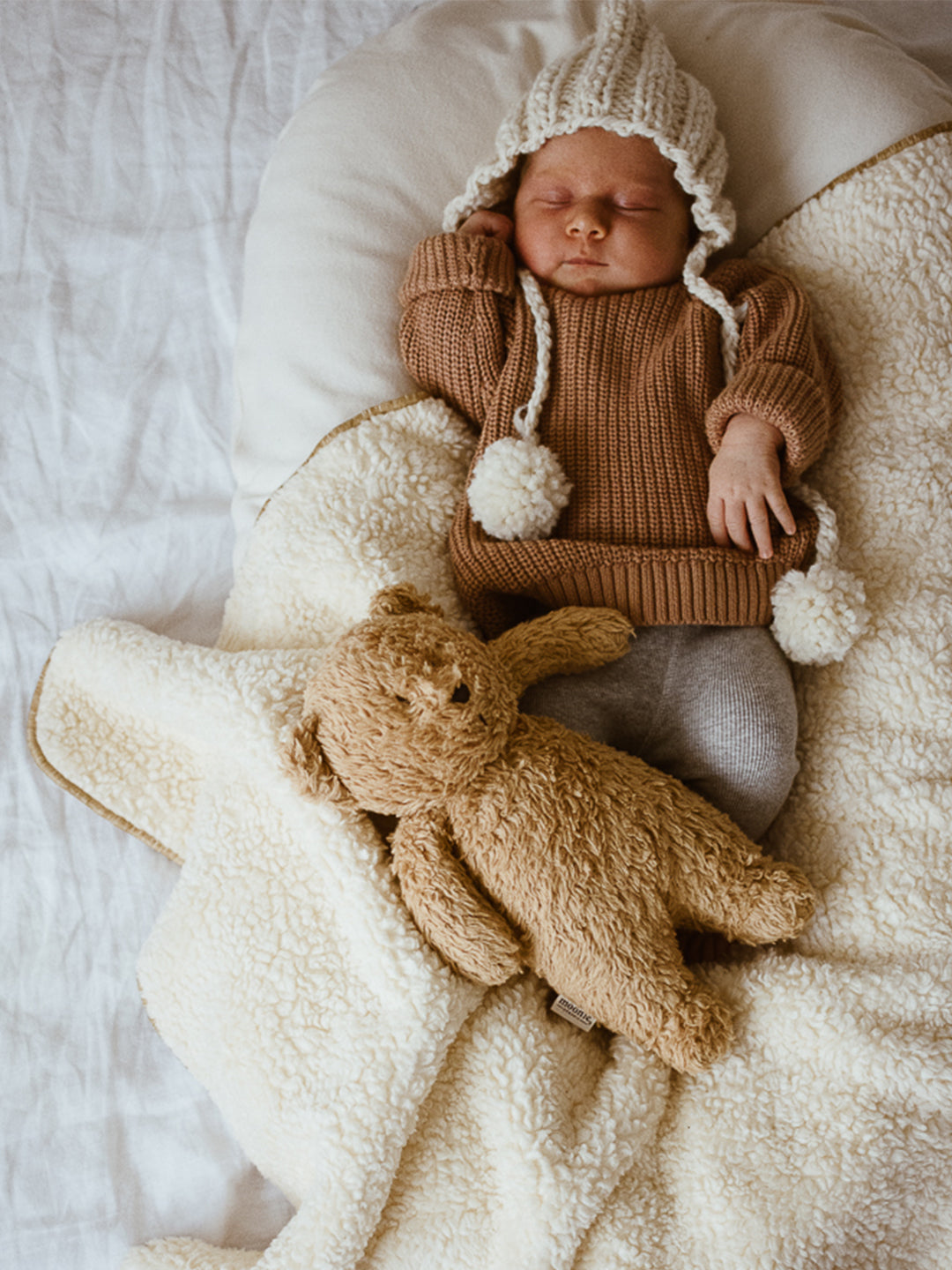 Moonie Organic Bear, Moonie kaisukaru, uinutavate helidega uneabiline, all-groups