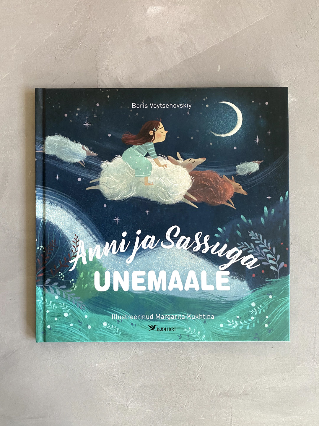 Children's book, raamat Anni ja Sassuga unemaale