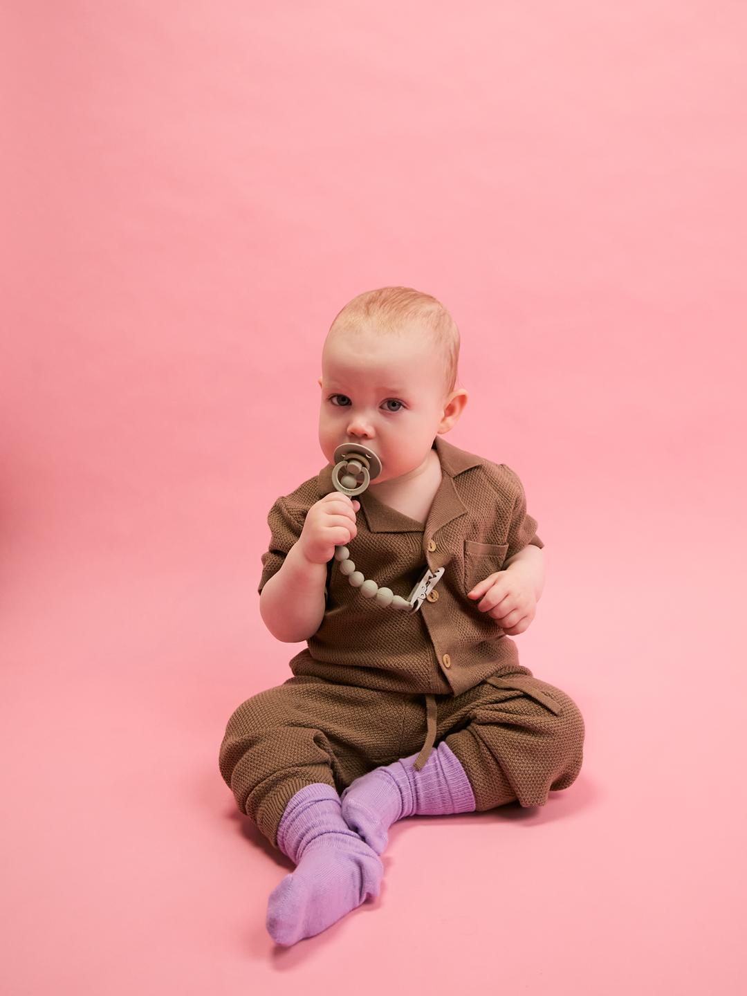 BIBS pacifier clip beaded, BIBS lutikett helmestega, pärlitega, all-groups