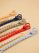BIBS pacifier clip beaded, BIBS lutikett helmestega, pärlitega, all-groups