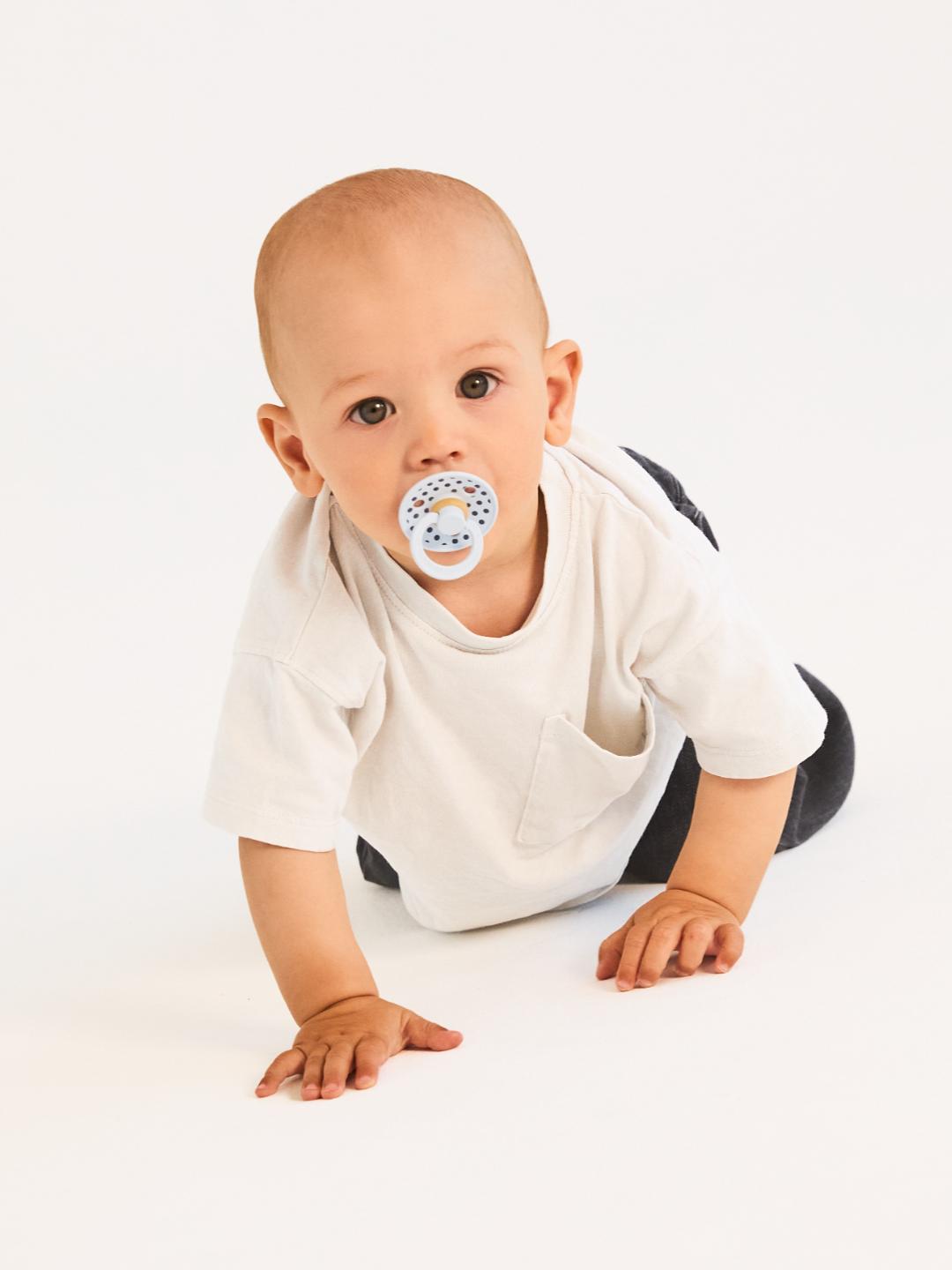 BIBS Studio Collection Colour Roudn Pacifiers Polka Dot, BIBS Studio Polka Dot kollektsioon, kirsikujulised lutid, all-groups