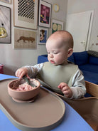Atelier Keen baby silicone bowl and spoons, silikoonist beebilusikad ja kauss, all-groups
