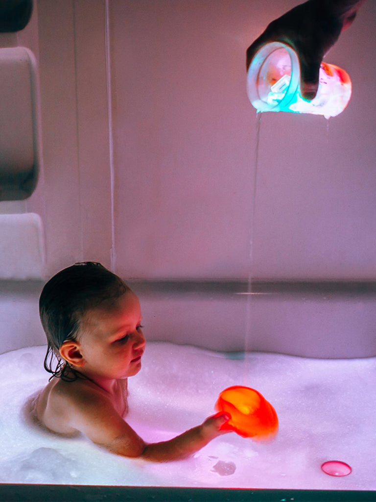 Glo Pals Sensory Water Play Light-up Cubes, Glo Pals sensoorsed valgusega vannikuubikud Party Pal