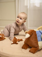 Filibabba tummy time toy with mirror, ring teether, freddy the fox Filibabba kõhuli olemise aja mänguasi peegliga, beebimänguasi peegliga kõhuli mängimiseks, pehme kõristi, all-groups