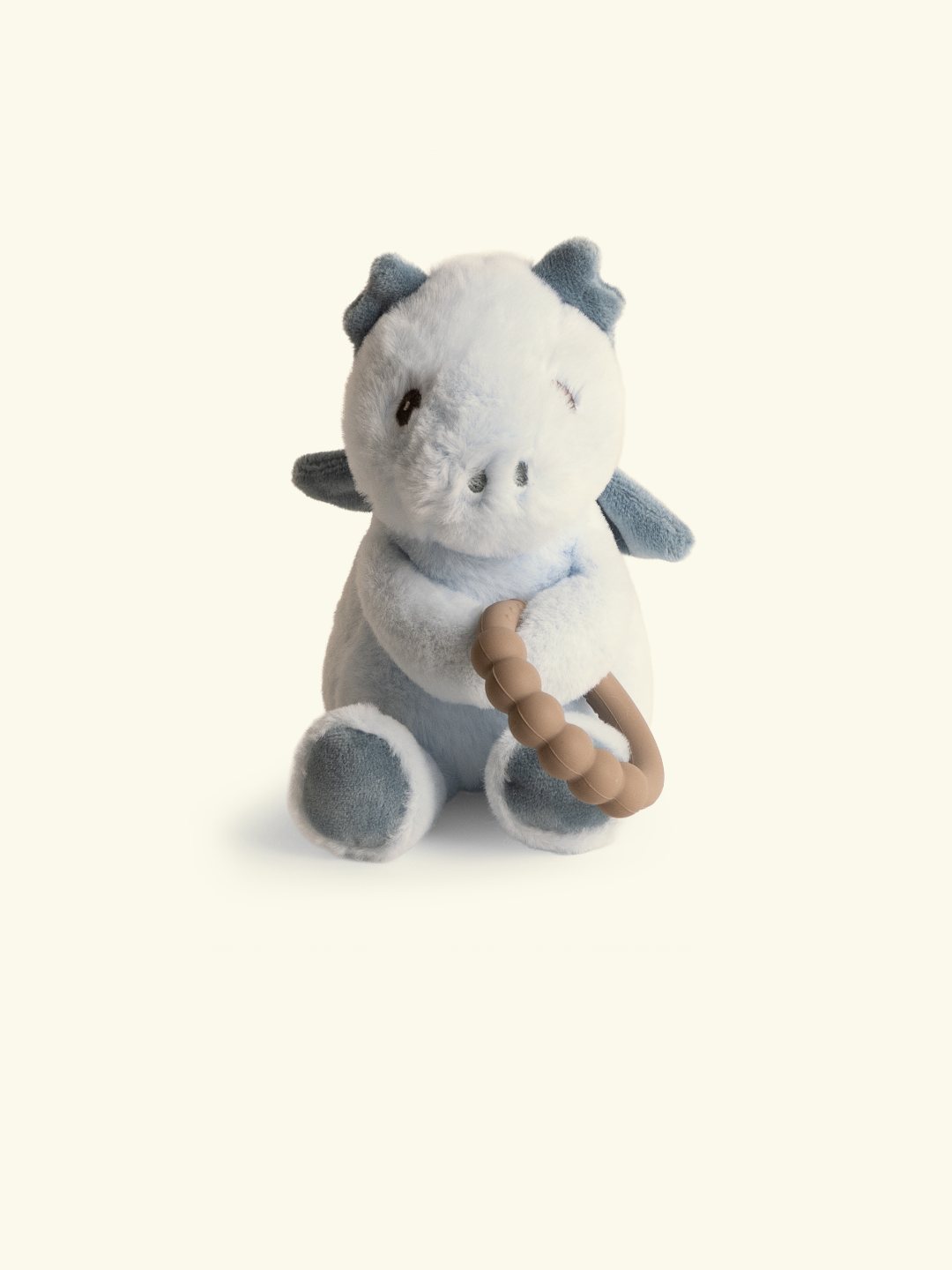 Filibabba rättle with teether dragon, Filibabba silikoonist närimisrõngaga kõristi draakon