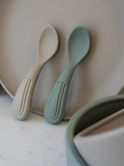 Atelier Keen Baby Silicone Spoons, silikoonist beebilusikad, 2-pakk, all-groups