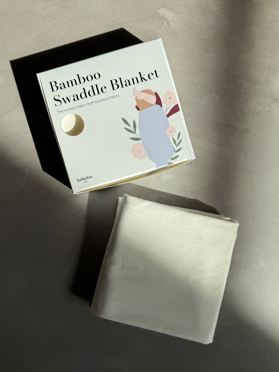 Babyluv Studio Bamboo Swaddle Blankets, Babyluv Studio bambusest beebitekk, mähkimistekk, all-groups