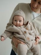 Babyluv Studio merino wool baby jacket and pants, meriinovillane jakk ja püksid beebile