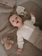 Babyluv Studio merino wool baby jacket and pants, meriinovillane jakk ja püksid beebile