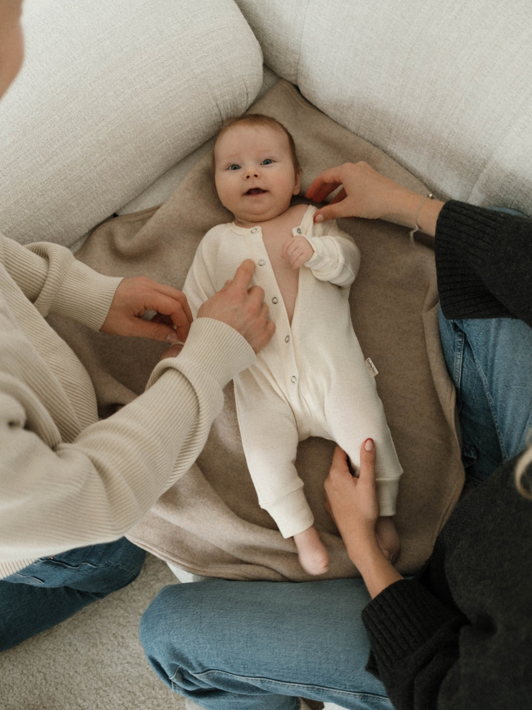 Babyluv Studio merino silk onesie, siidivillane beebikombe, toakombe