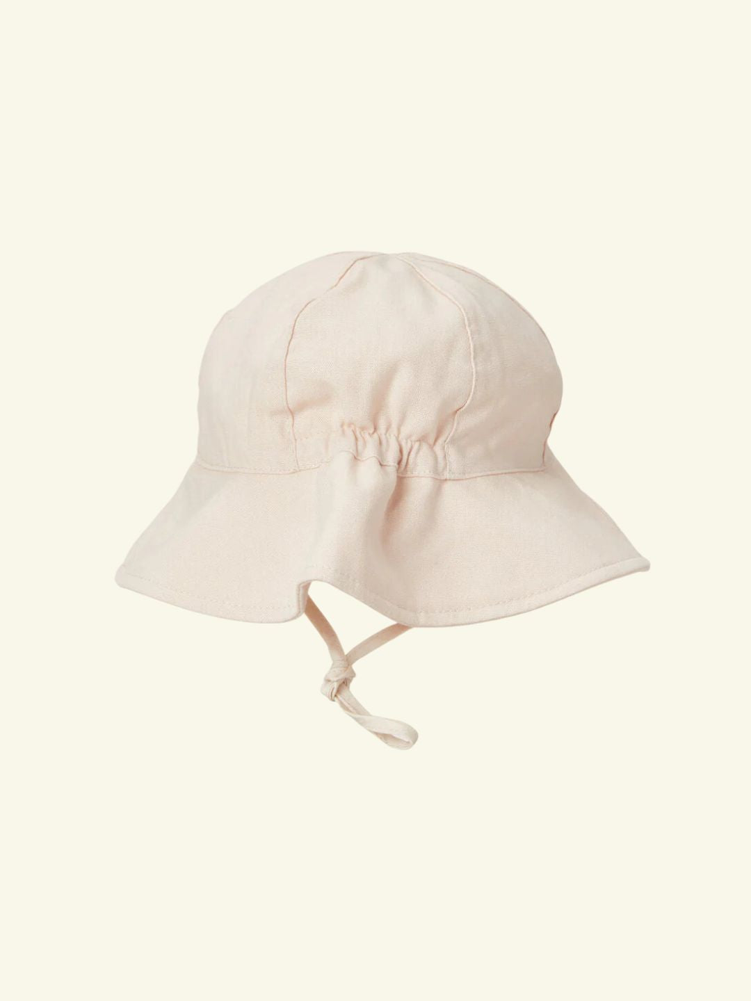 BabyMocs Linen Hat, linane müts, linane bonnet, linane suvemüts