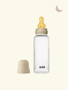 BIBS baby plastic bottle glow, BIBS pimedas helendav lutipudel