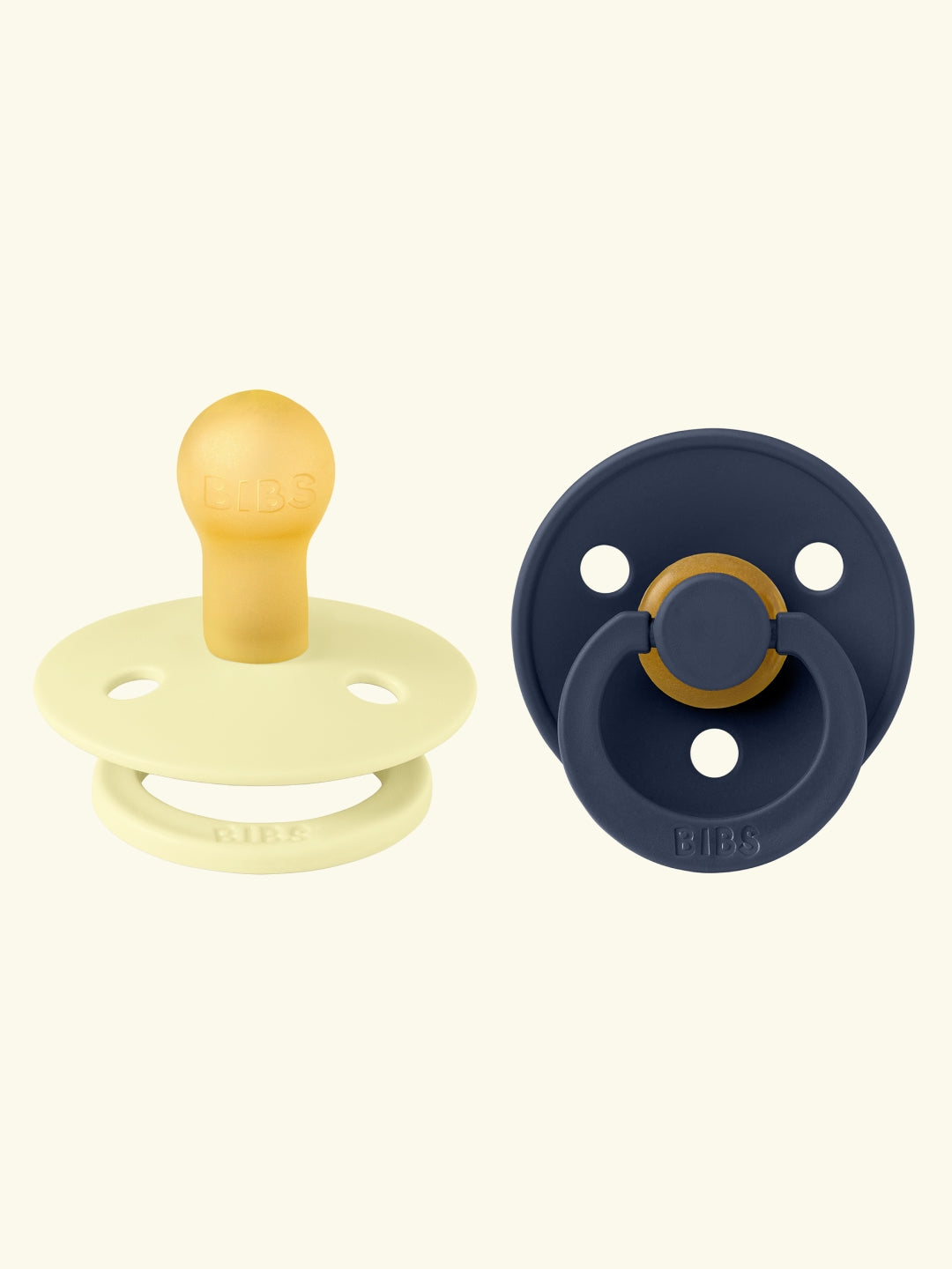 BIBS Colour Round Pacifiers, BIBS Colour Round  kirsikujulised lutid, luna deep space
