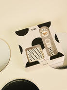 BIBS Sooth&Go Gift Set, Colour Round Pacifier, pacifier box and pacifier clip, Polka Dots, BIBS kinkekomplekt beebilutt, lutikarp ja lutikett, all-groups