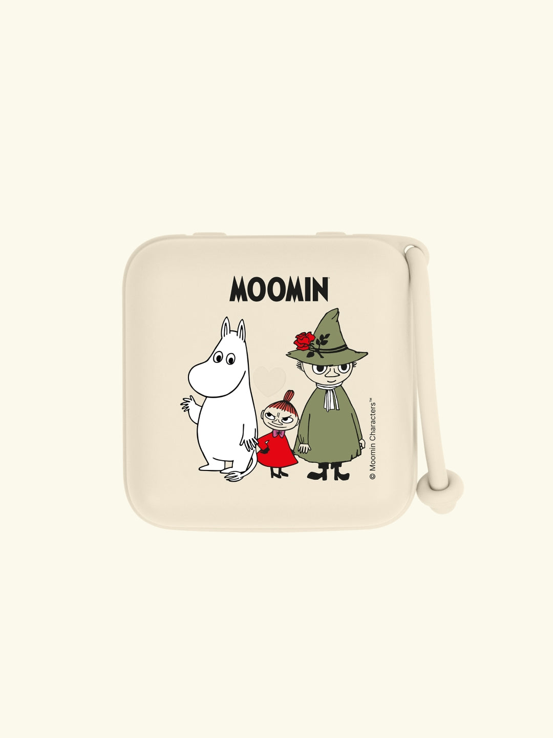 BIBS x MOOMIN pacifier box, BIBS X MUUMI kollektsioon lutikarp