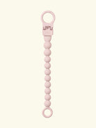 BIBS pacifier clip beaded, BIBS lutikett helmestega, pärlitega, petal