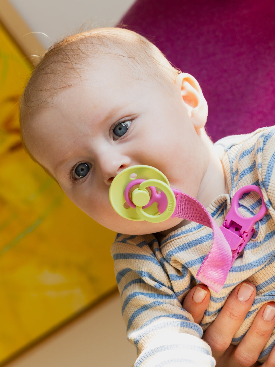 Bibs Loop Pacifier Clip, BIBS Loop lutikett aasaga, all-groups