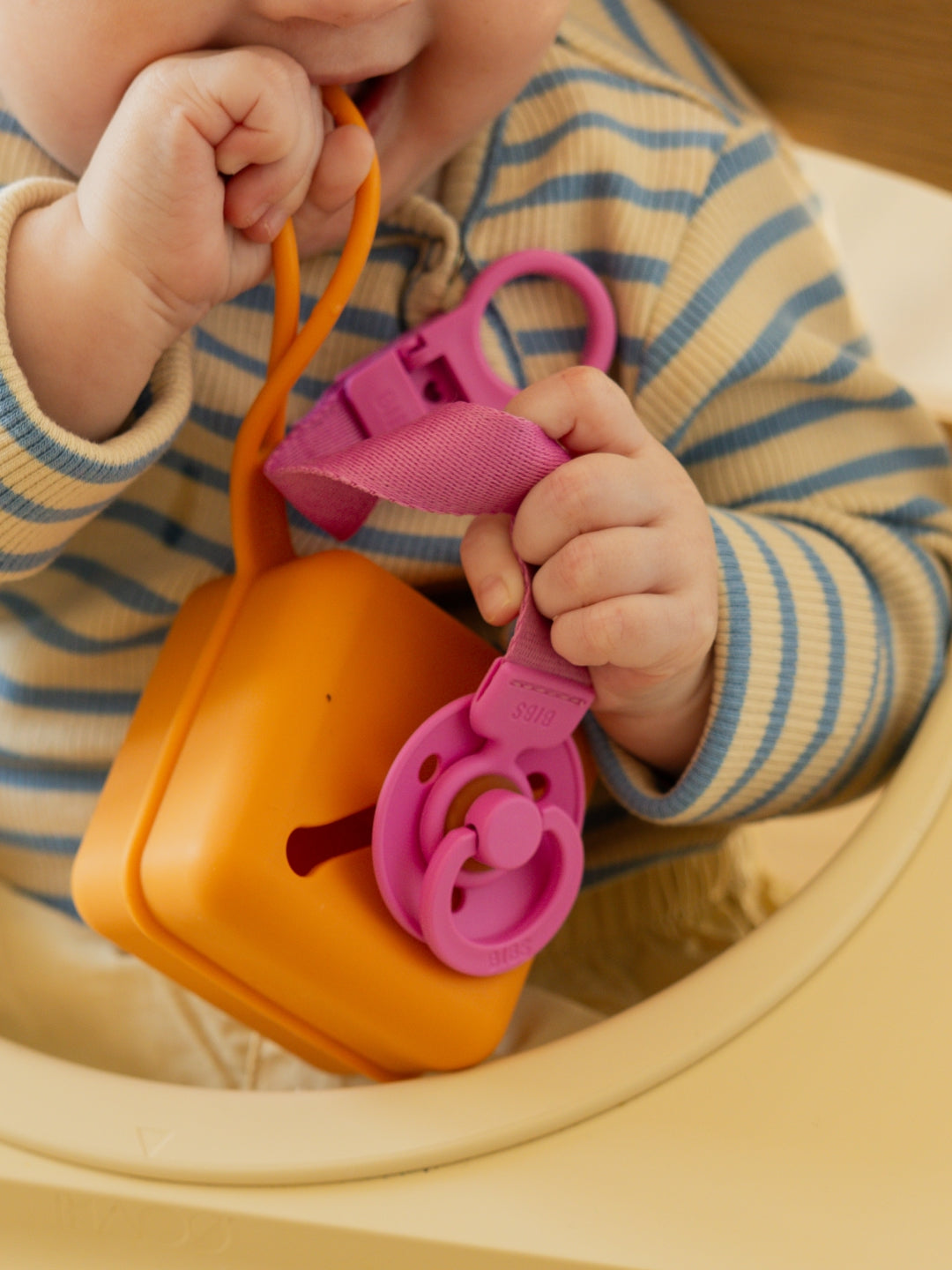 Bibs Loop Pacifier Clip, BIBS Loop lutikett aasaga, all-groups