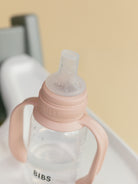 BIBS baby sippy bottle with silicone spout, BIBS tilaga joogipudel silikoonist otsaga, all-groups