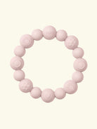 BIBS teething ring beaded, BIBS närimisrõngas närimislelu helmestega, pärlitega, petal