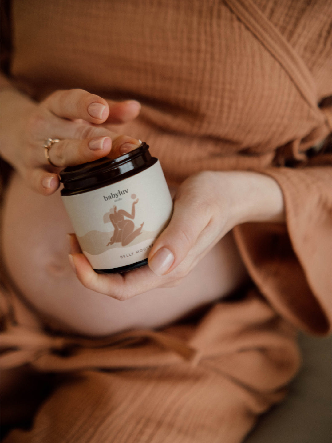 Babyluv Studio belly mousse, Babyluv Studio kõhuvaht rasedatele, raseduse ajal kasutamiseks