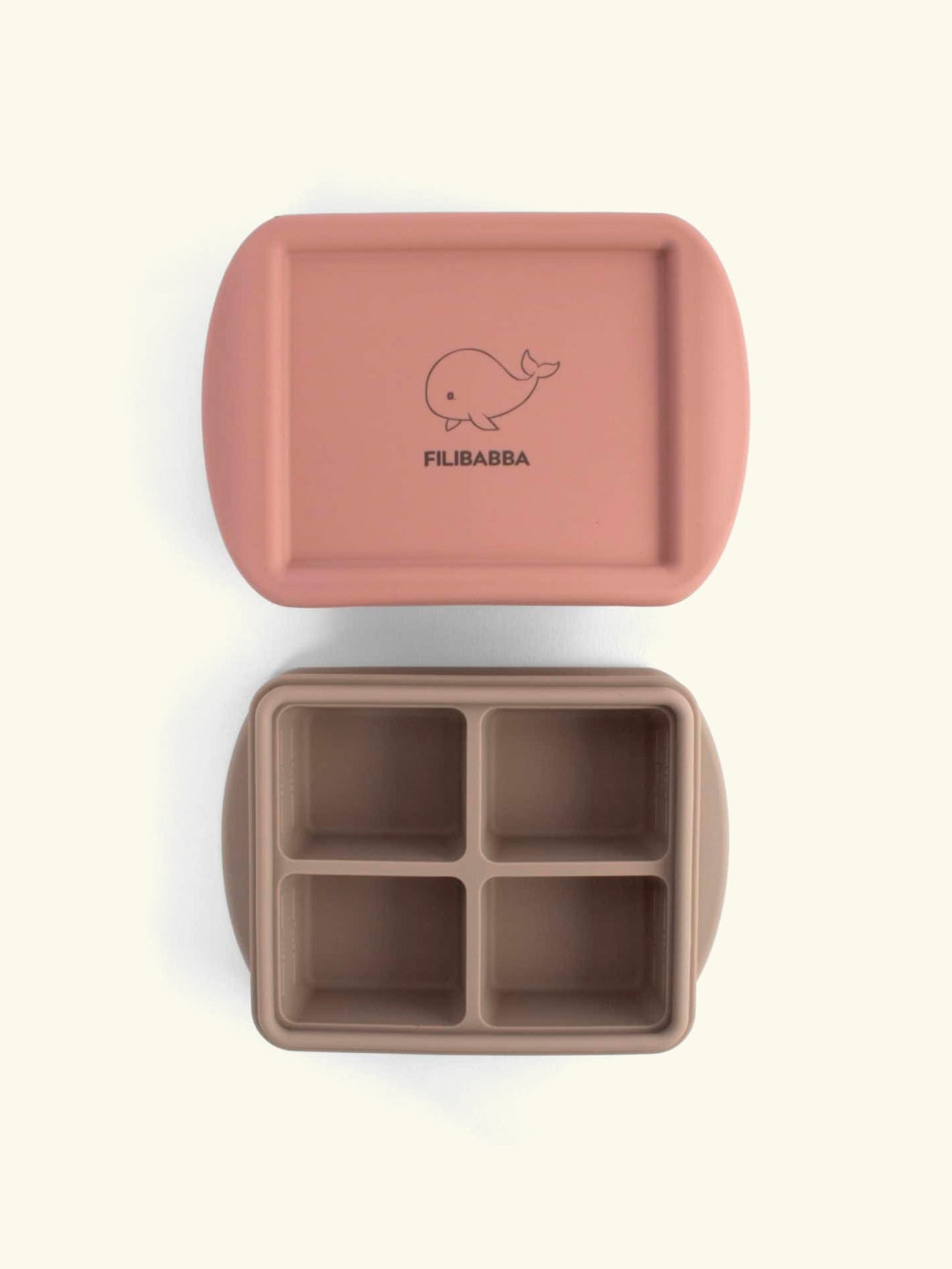 Filibabba baby food freezer tray, Filibabba beebitoidu külmutamise vormid, rose mix