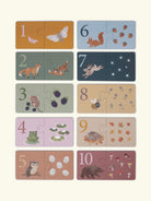 Filibabba counting puzzle Nordic Animals, Filibabba loendamispusle - põhjamaade loomad