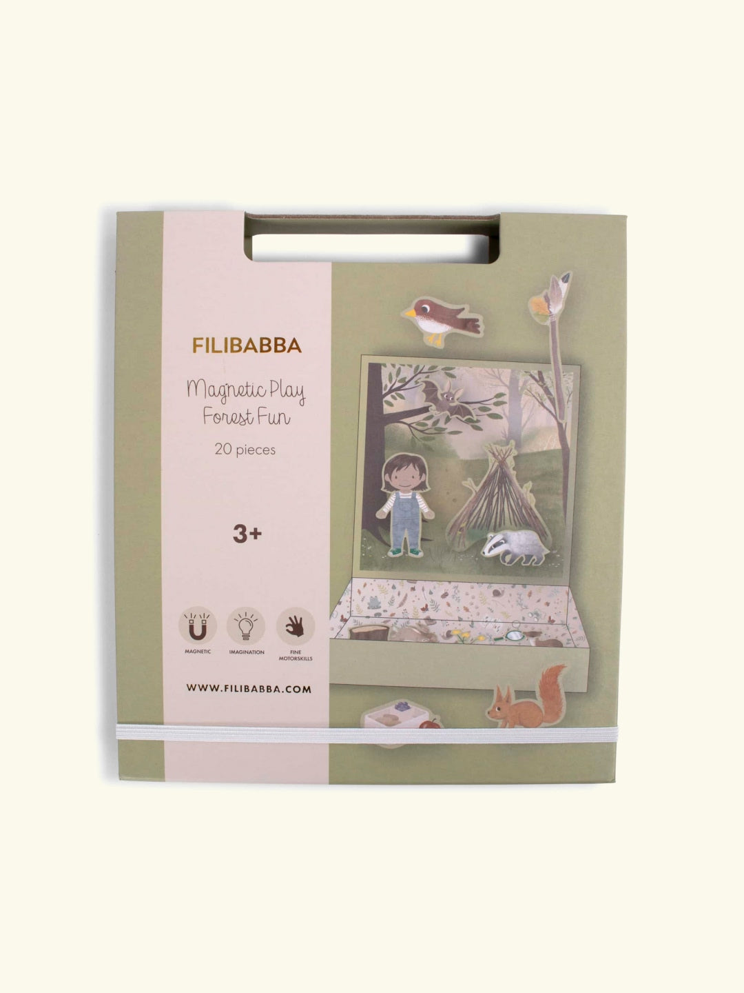 Filibabba Magnet Play Forest Fun, Filibabba magneetiline mäng metsaseiklus
