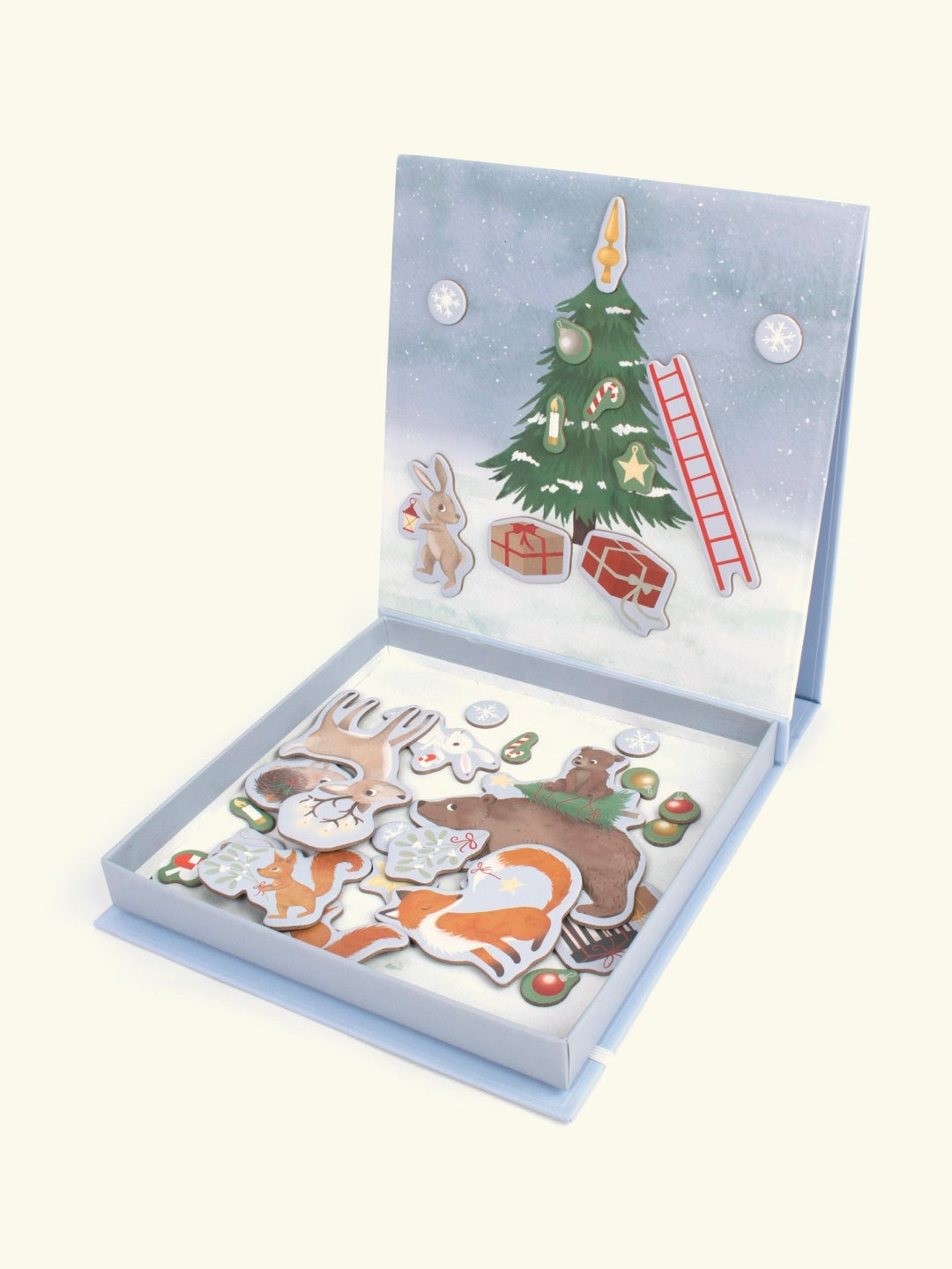 Filibabba magnetic play game wonderful winter forest friends, Filibabba magnetiline mäng imetaline talv metsloomad