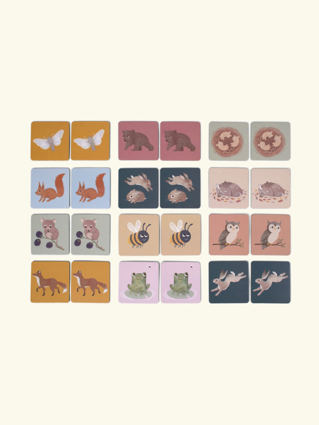 Filibabba memo game Nordic animals, Filibabba memo mäng - põhjamaa loomad