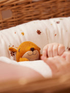 Filibabba rattle with silicone teether frey the fox, Filibabba kõristi silikoonist närimisrõngaga - rebane