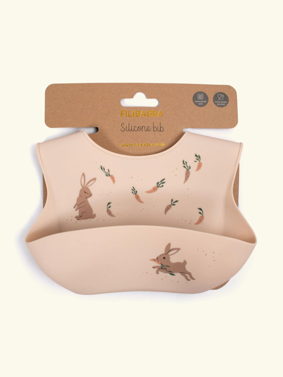 Filibabba Silicone Bib with Print, silikoonist söögipõll, all-groups