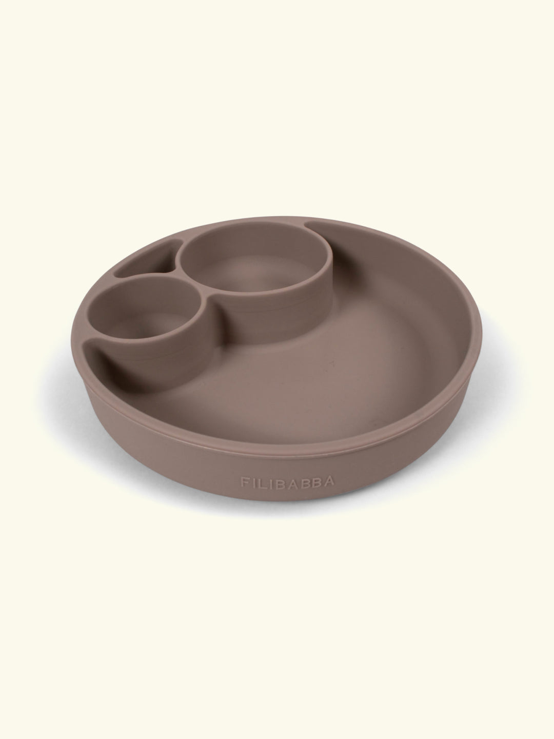 Filibabba silikoonist sektoritega taldrik