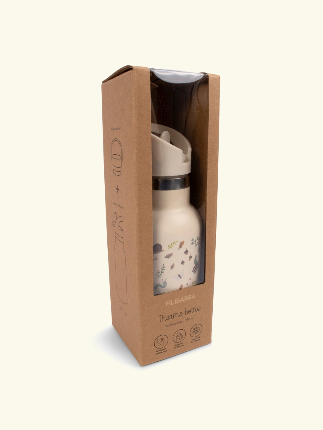 Filibabba stainless steel water bottle, Filibabba roostevabast terasest joogipudel, all-groups