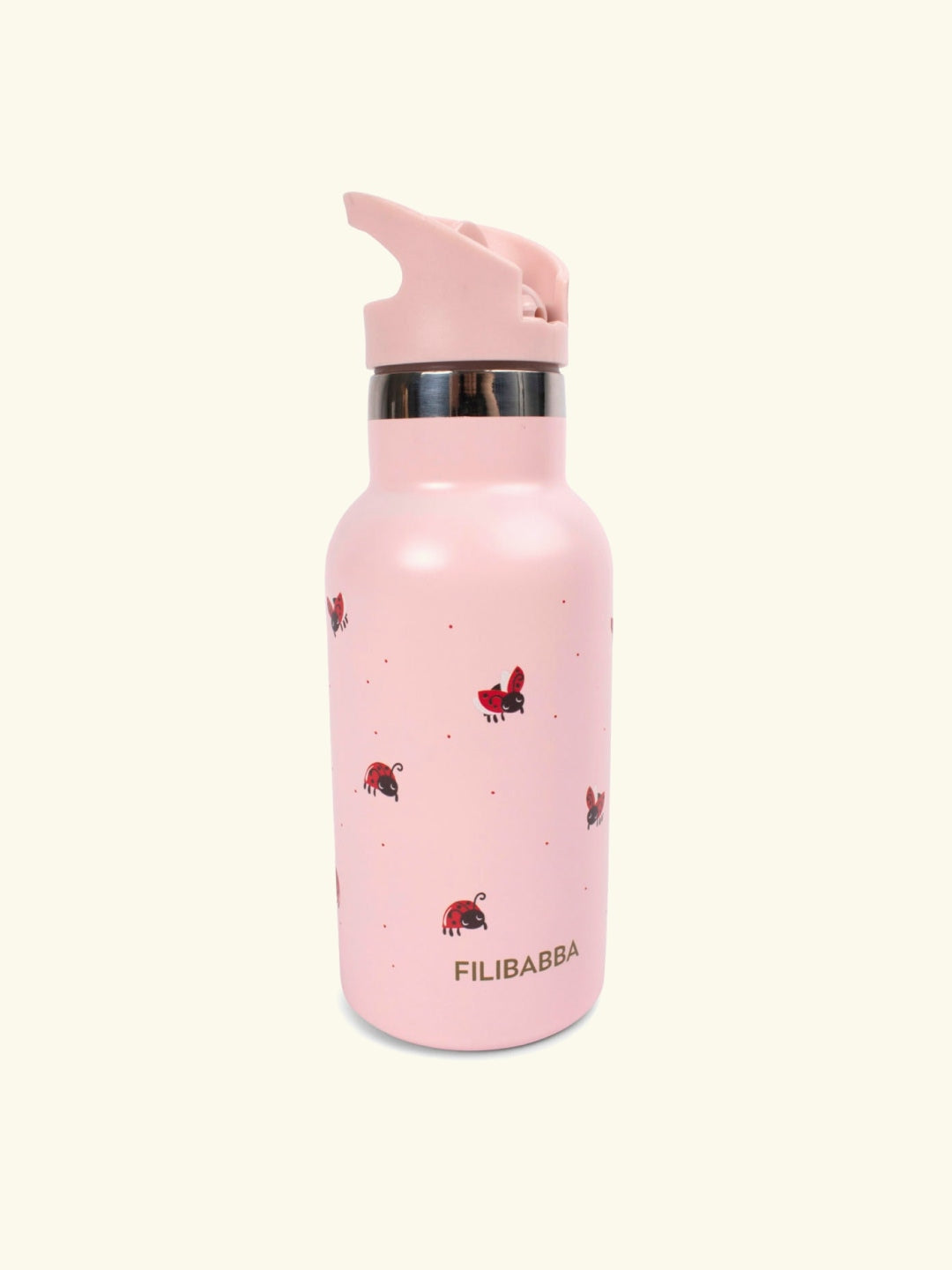 Filibabba stainless steel water bottle, Filibabba roostevabast terasest joogipudel, lucky