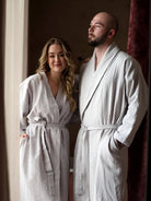 Haruu bathrobe for men, Haruu linane hommikumantel meestele, meeste hommikumantel, all-groups