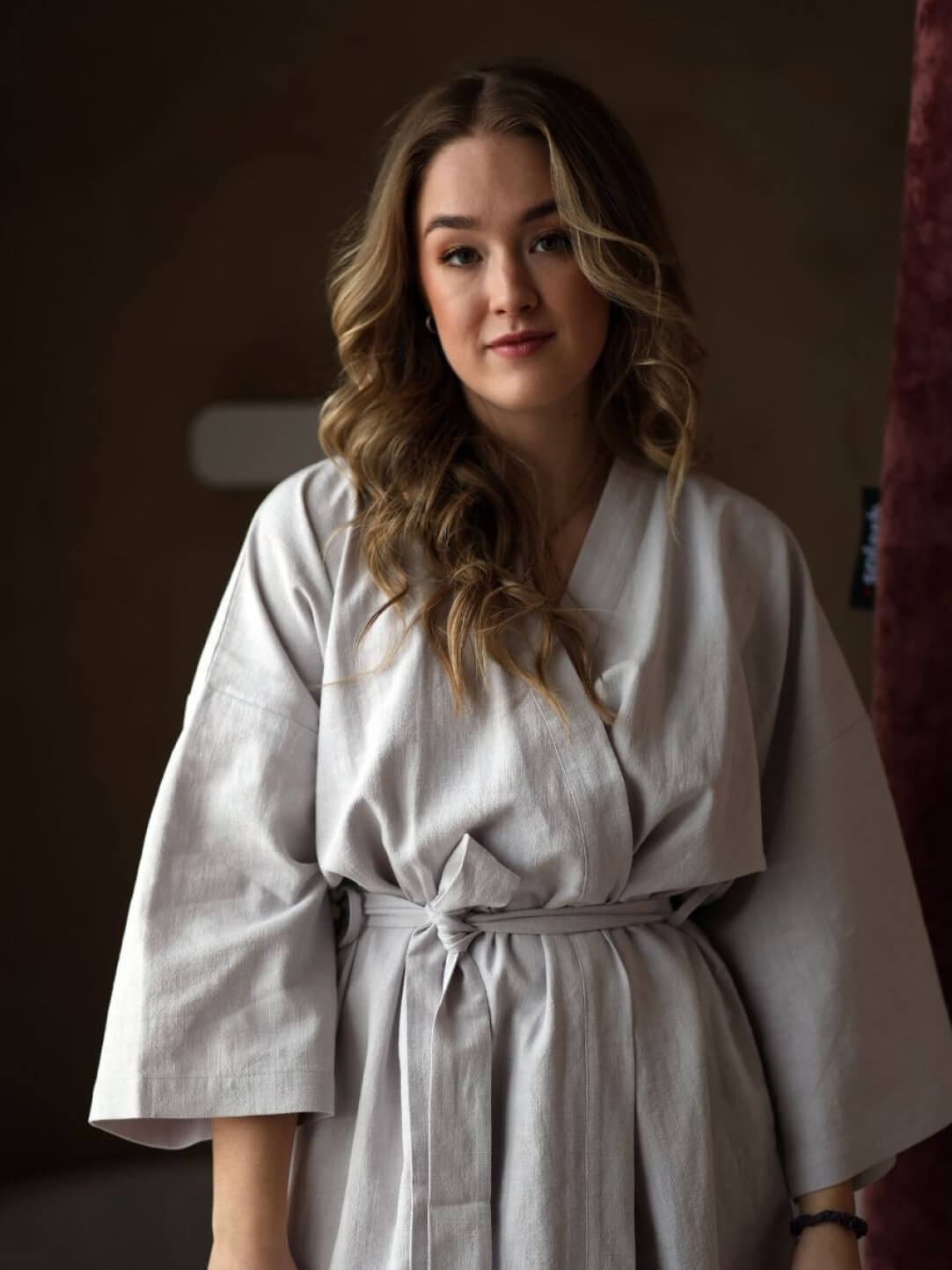 Haruu linen bathrobe, Haruu linane hommikumantel, all-groups