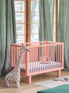 Karl & Fric Nox Cot - Pink, Karl & Fric beebivoodi, võrevoodi, beebi võrevoodi