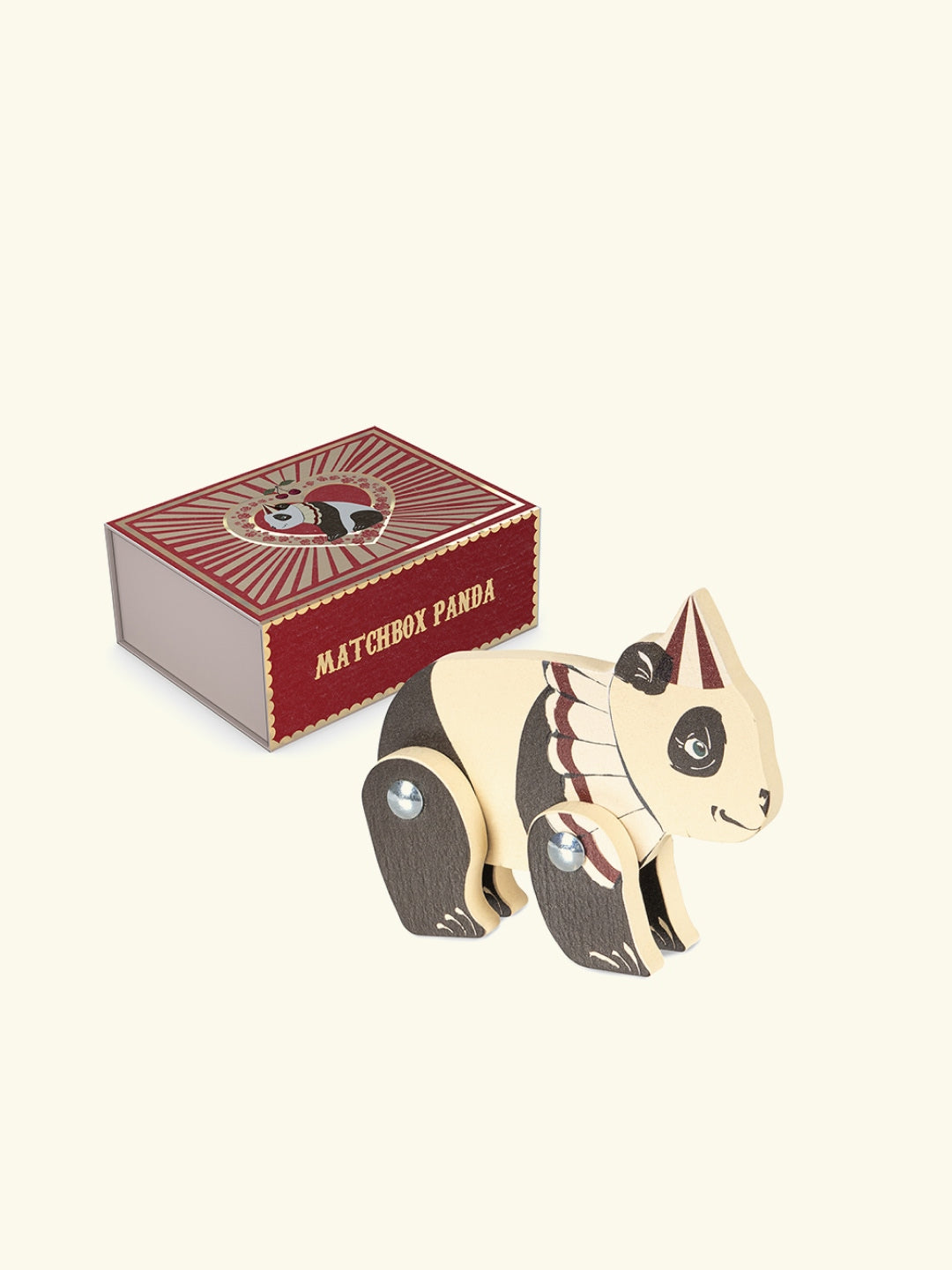 Konges Sløjd matchbox animals, Konges Sløjd tikutoosiloomad, panda 